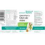 Pachet Concentrat de oțet de mere, 90 capsule + 30 capsule, Rotta Natura