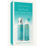 Pachet Crema moroccanoil pentru definirea buclelor, 250 ml + Spray Curl Re-Energizing, 160 ml, Moroccanoil