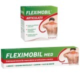 Pachet Fleximobil Articulații, 60 capsule + Fleximobil MED gel emulsionat, 100 g, Fiterman Pharma