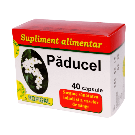 Paducel, 40 capsule, Hofigal Vitamine si suplimente