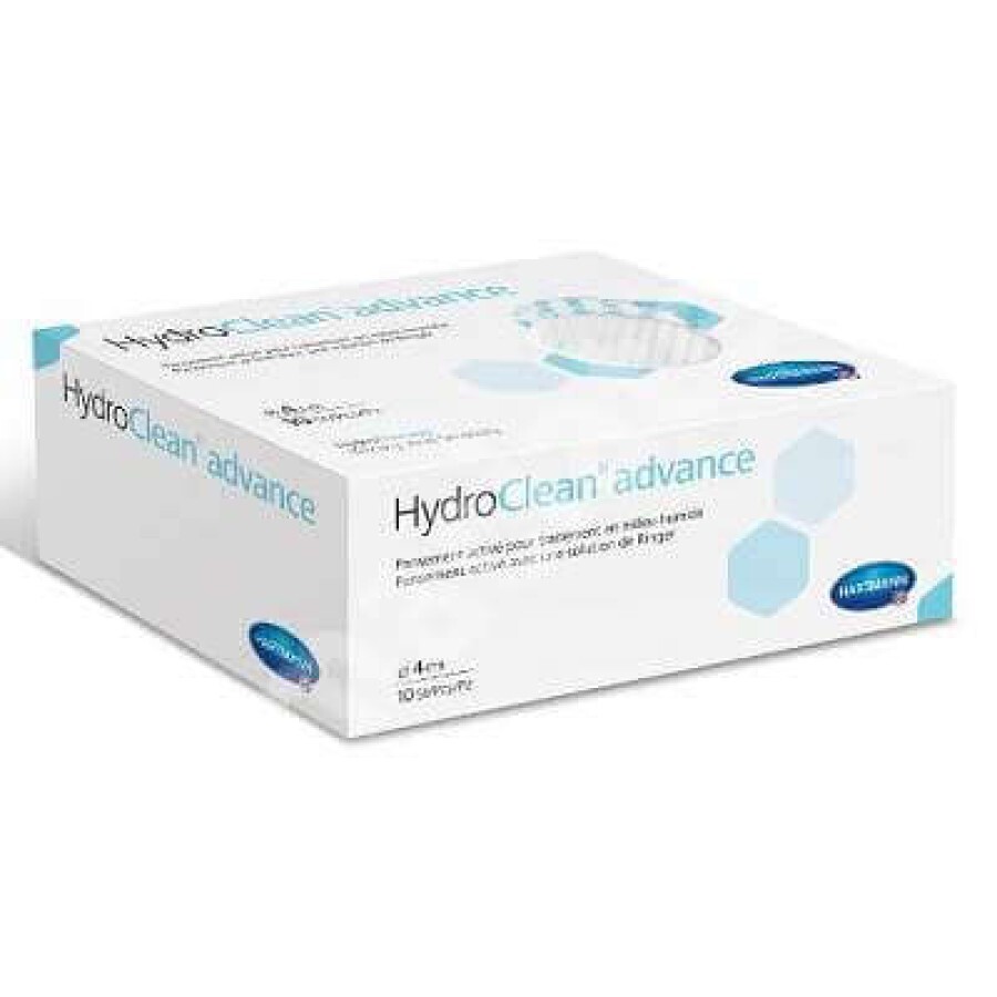 Pansament activat pentru terapia umedă HydroClean Advance 4 cm (609762), 10 bucăți, Hartmann