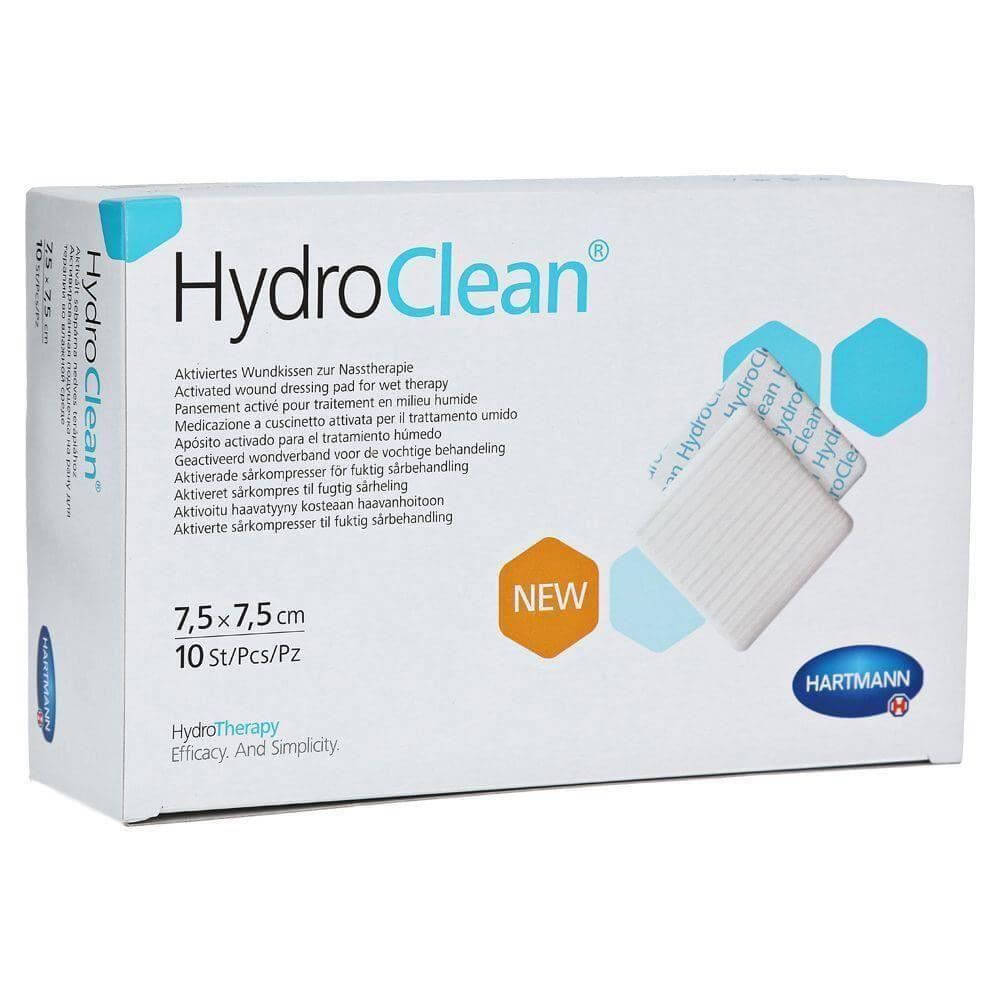 Pansament activat pentru terapia umeda HydroClean Advance 7.5x7.5 cm (609768), 10 bucati, Hartmann