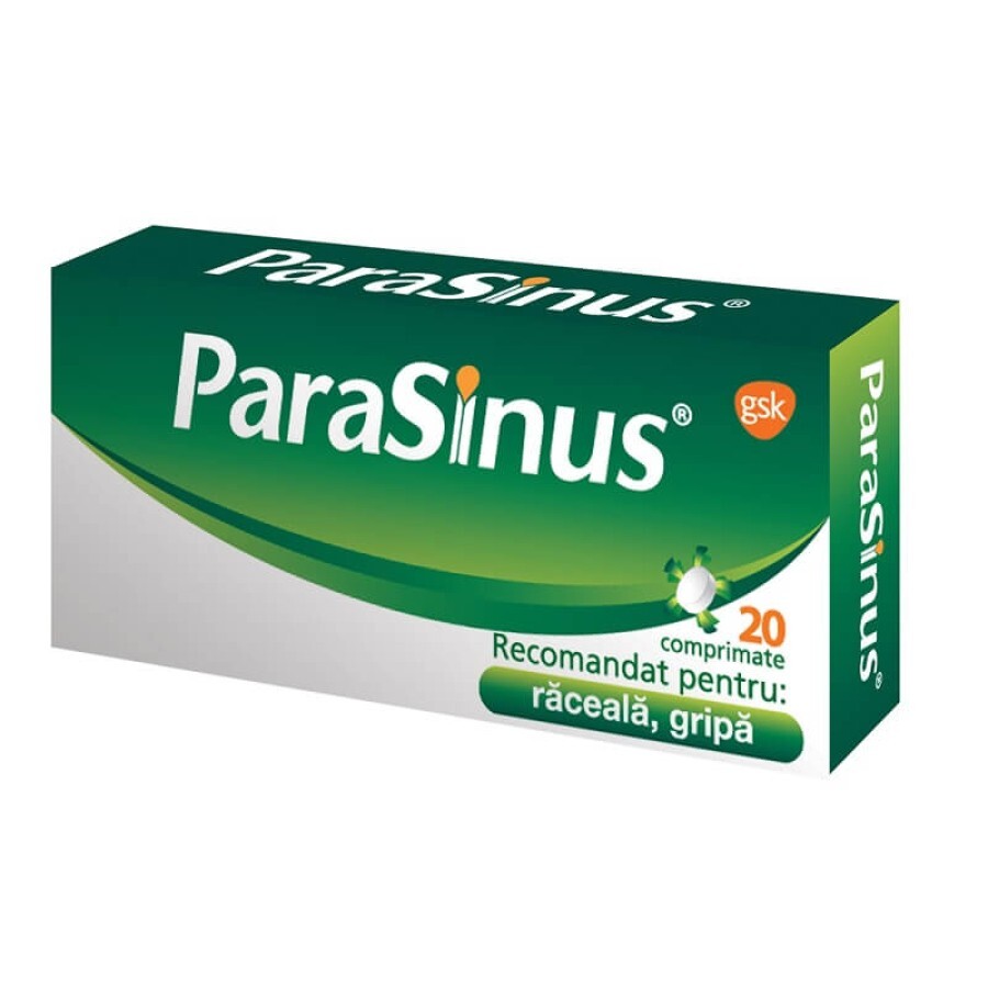 Parasinus, 20 comprimate, Gsk recenzii