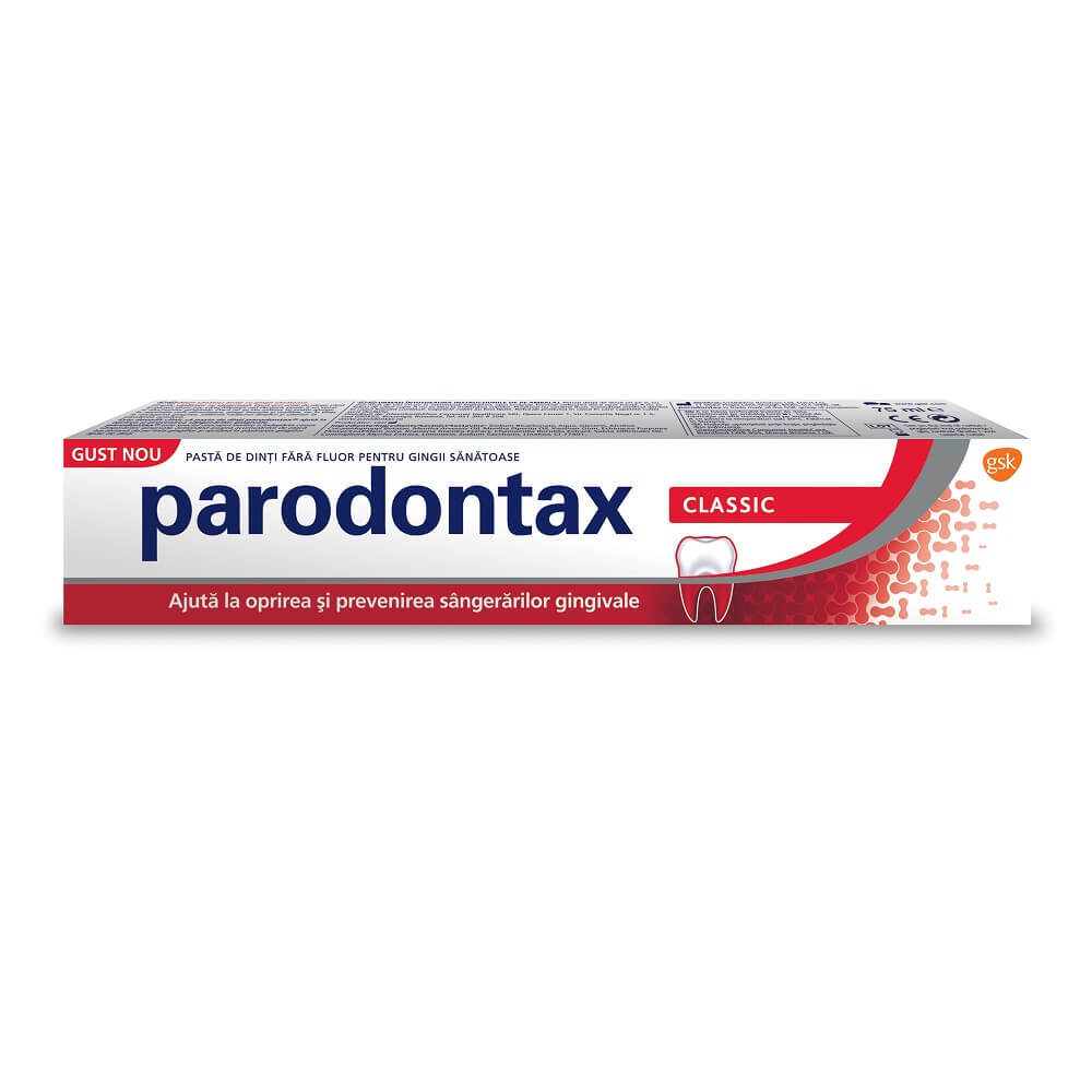 Pastă de dinți Classic Parodontax, 75 ml, Gsk Frumusete si ingrijire