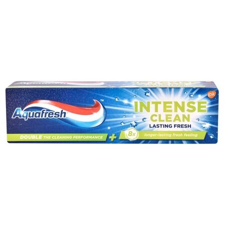 Pastă de dinți Intense Clean Aquafresh, 75 ml, Gsk