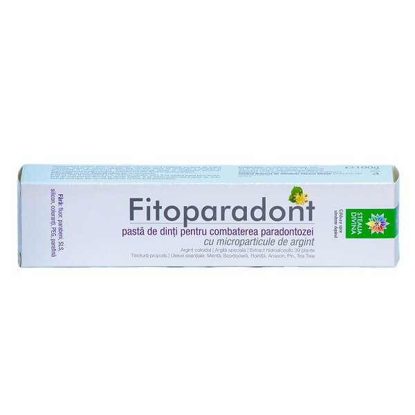 Pastă de dinți Santoral Fitoparodont, 75 ml, Steaua Divină