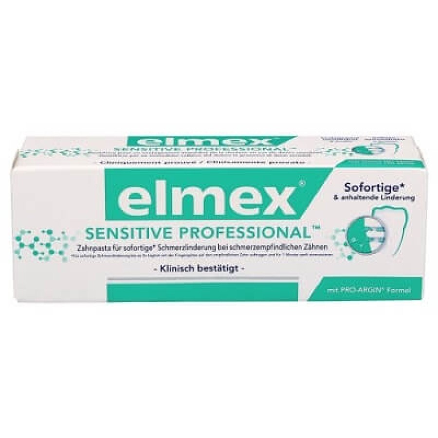 Pastă de dinți Sensitive Professional, 75 ml, Elmex recenzii