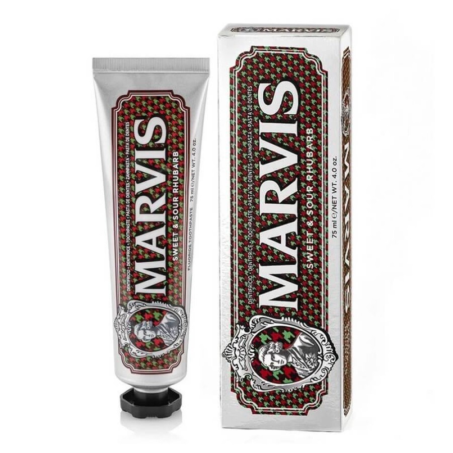 Pastă de dinți Sweet & Sour Rhubarb Marvis, 75 ml, Ludovico Martelli