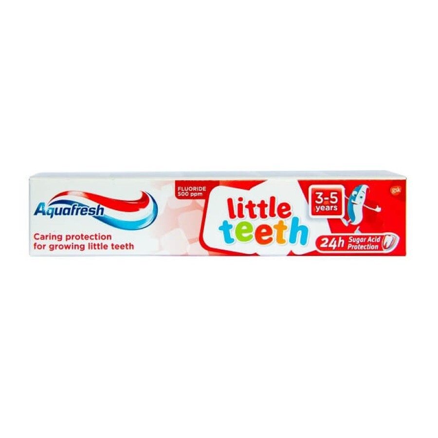 Pasta de dinti Little Teeth Aquafresh, 50 ml, Gsk
