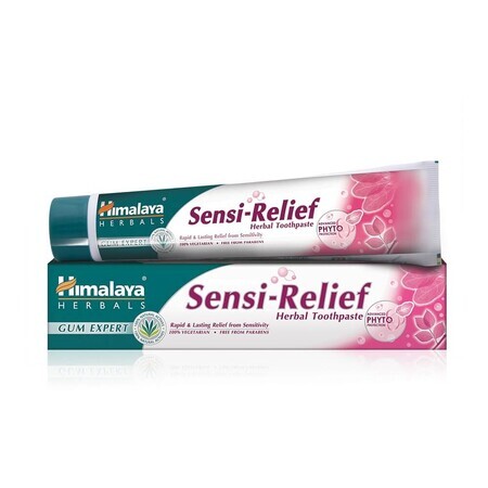 Pasta de dinti Sensi-Relief, 75 ml, Himalaya