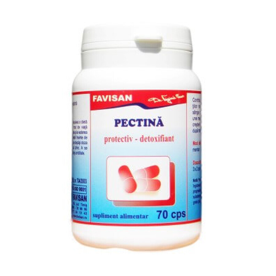 Pectina, 70 capsule, Favisan