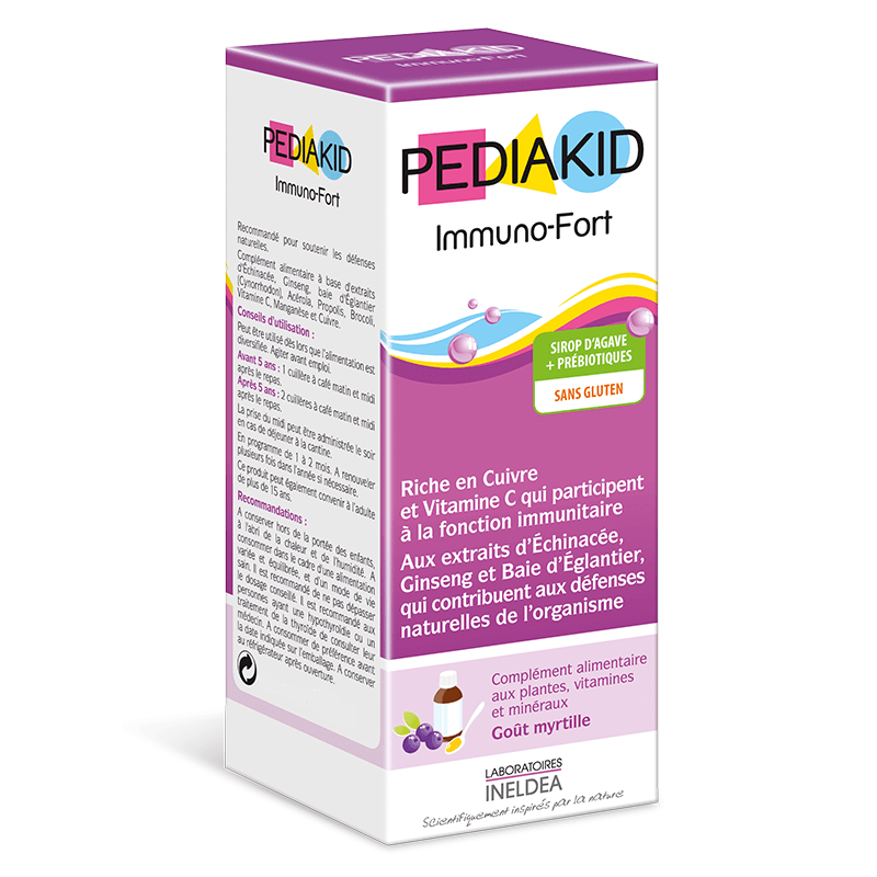 Pediakid Immuno-Fort sirop, 250 ml, Laboratoires Ineldea Mama si copilul