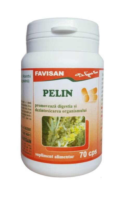 Pelin, 70 capsule, Favisan Vitamine si suplimente