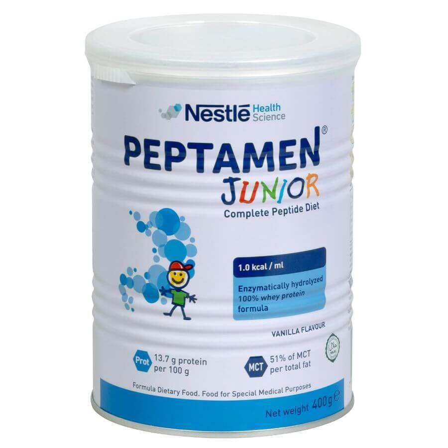Peptamen Junior, 400 g, Nestle recenzii