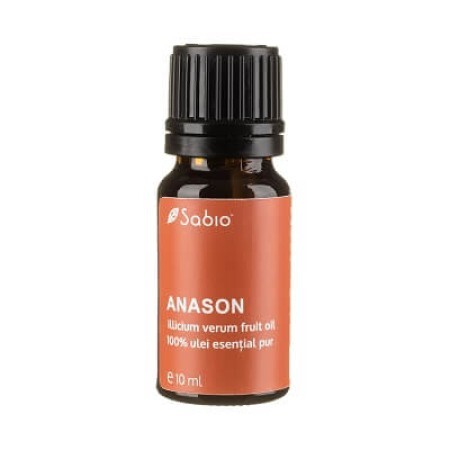 ANASON, ulei esențial (illicium verum), 10 ml, Sabio