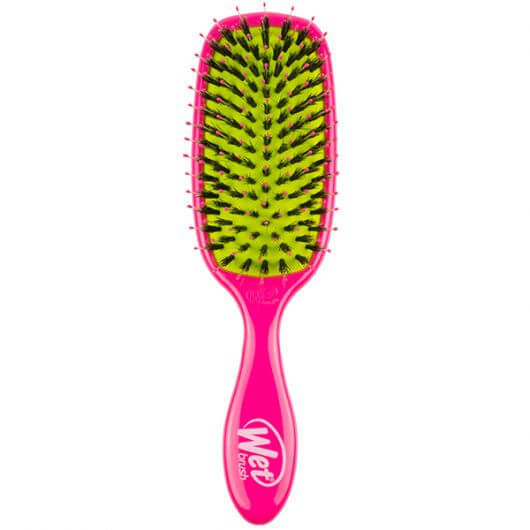 Perie de păr pentru stălucire pentru strălucire pink, Wet Brush Frumusete si ingrijire