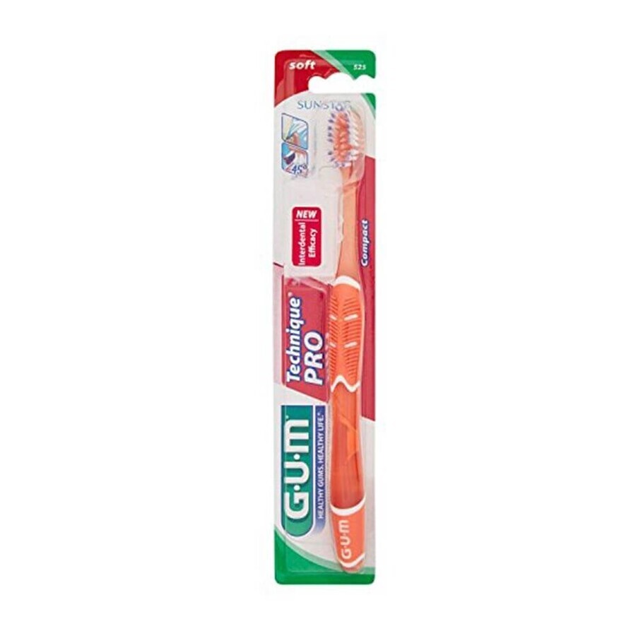 Periuță de dinți Technique Pro Compact Soft, 525, Sunstar Gum