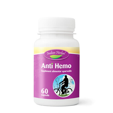 Anti Hemo, 60 capsule, Indian Herbal