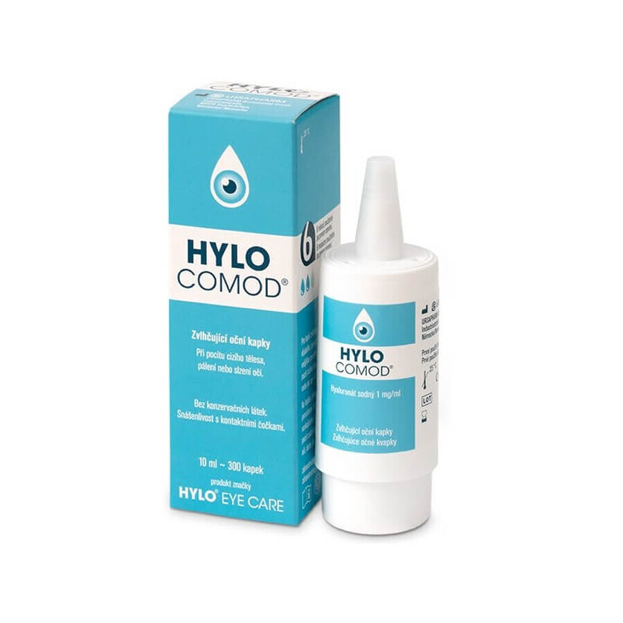 Hylo-Comod picaturi lubrifiante pentru ochi 10 ml, Ursapharm recenzii