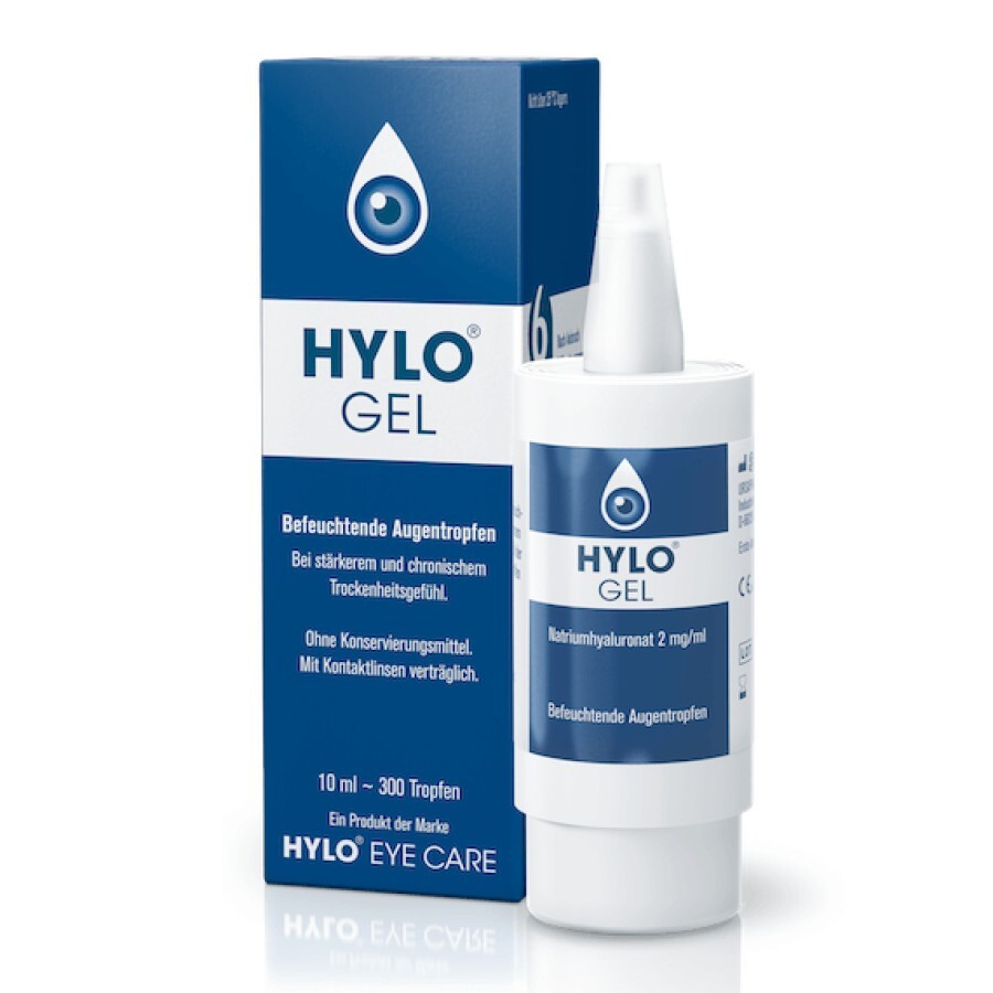 Hylo-Gel picaturi lubrifiante pentru ochi, 10 ml, Ursapharm recenzii