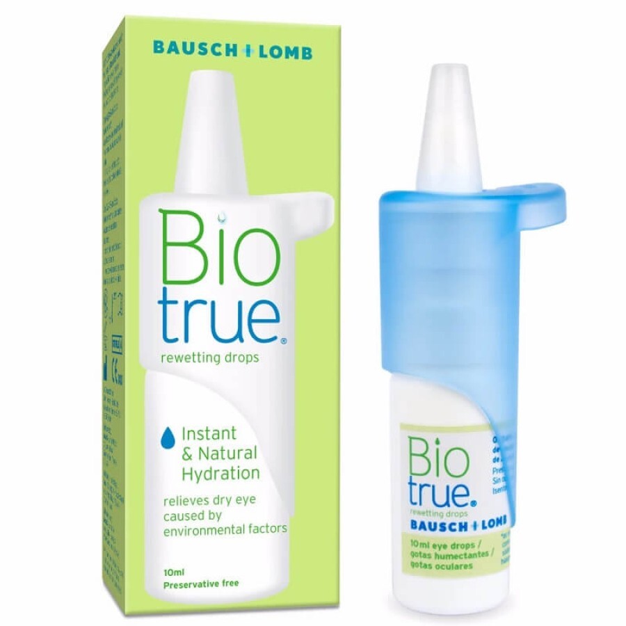 Picături oculare Biotrue MDO, 10 ml, Bausch + Lomb