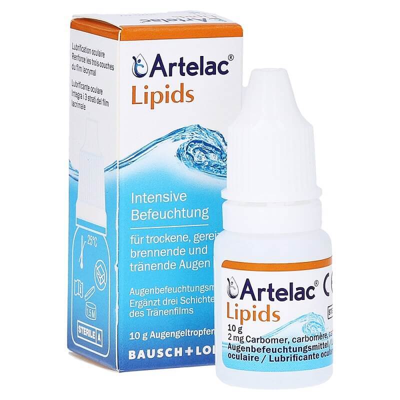 Picături oftalmice Artelac Lipids, 10 ml, Bausch + Lomb