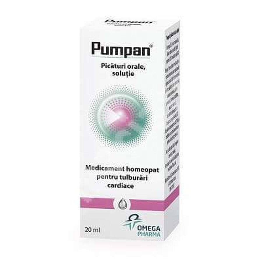 Picături orale Pumpan, 20 ml, Omega Pharma