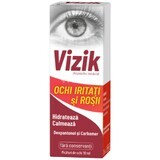 Picaturi pentru ochi iritati si rosii Vizik, 10 ml, Zdrovit