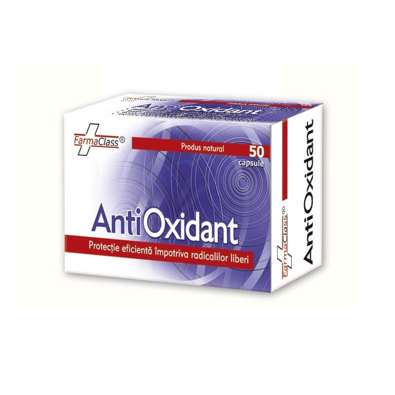 AntiOxidant, 50 capsule, FarmaClass Vitamine si suplimente