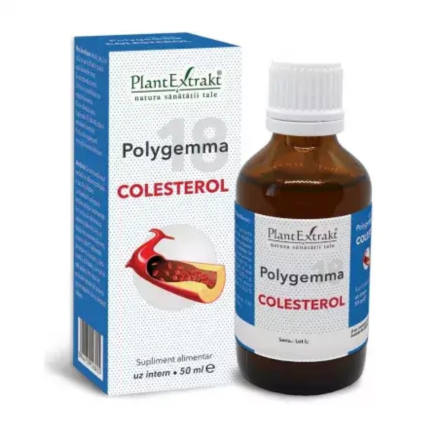 Polygemma 18, Colesterol, 50 ml, Plant Extrakt recenzii
