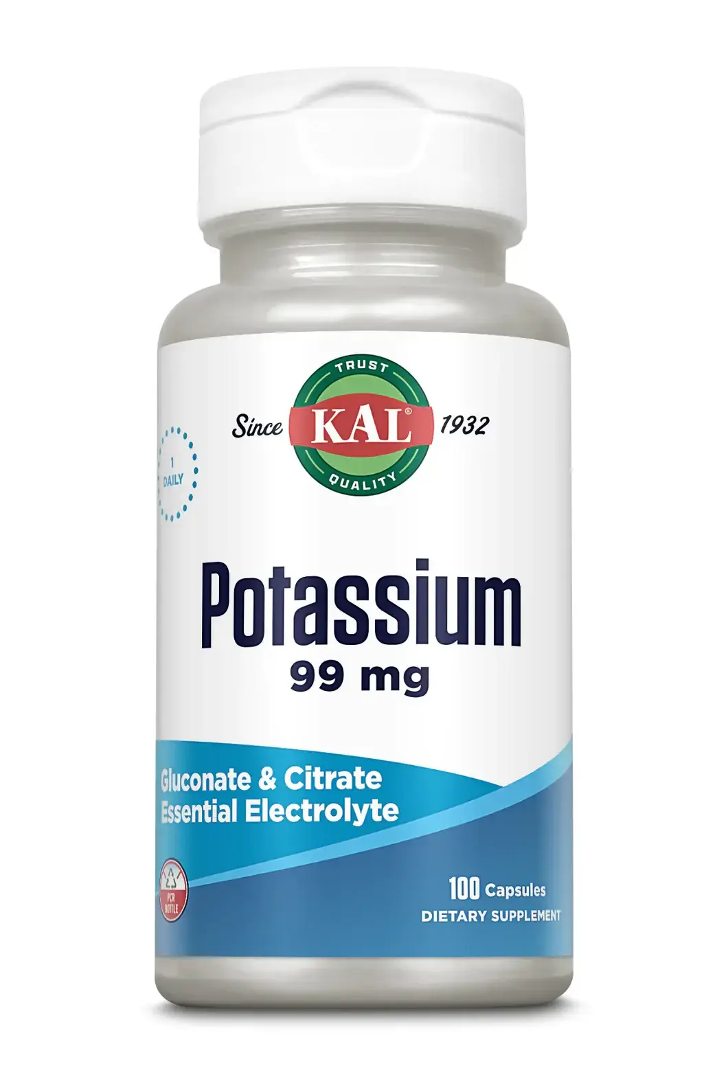 iodura de potasiu atb 65 mg x 30 compr. Potasiu 99 mg Kal, 100 capsule, Secom