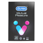 Prezervative Mutual Pleasure, 16 bucăți, Durex