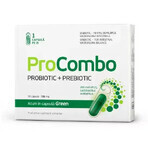 Probiotico + Prebiotico per l'equilibrio della flora intestinale ProCombo, 10 capsule, Vitaslim