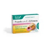 Propolis cu Vitamina C, Echinacea și miere, 30 comprimate, Rotta Natura
