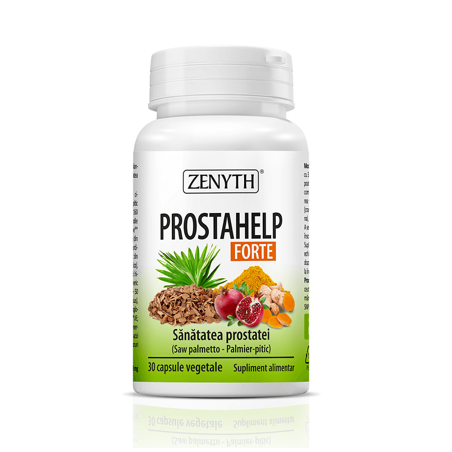 ProstaHelp Forte, 30 capsule vegetale, Zenyth Vitamine si suplimente