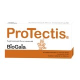 Protectis cu aromă de lăm&#226;ie, 10 tablete masticabile, BioGaia