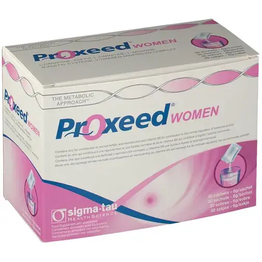 PrOxeed Women, 30 plicuri, Sigmatau