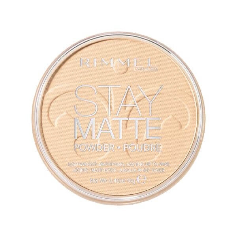 Pudra compacta Stay Matte 005, 14 g, Rimmel London