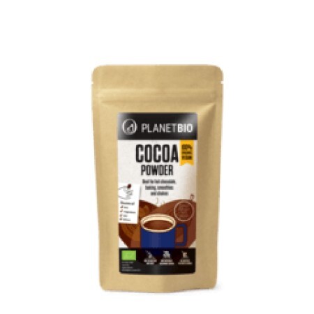 Pudra de cacao, 300 g, Planet Bio