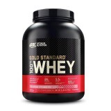 Pudra proteica Whey Gold Standard Protein capsuni, 2,28 Kg, Optimun Nutrition