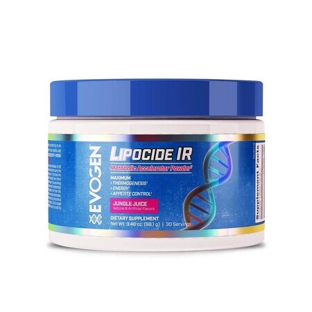 Pulbere cu aroma de Jungle Juice Lipocide IR, 98 g, Evogen