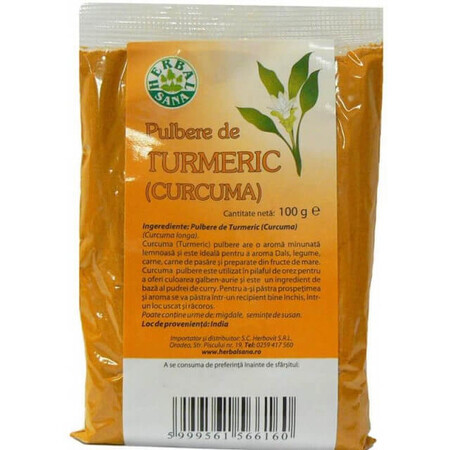 Turmeric powder, 100 g, Herbavit