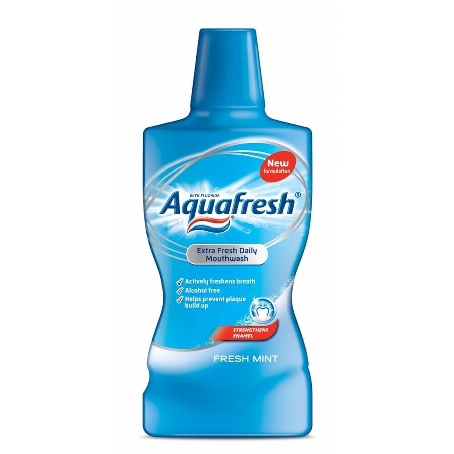 Apă de gură fără alcool Aquafresh, 500 ml, Gsk