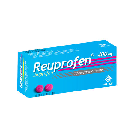 Reuprofen, 400 mg, 10 comprimate, Helcor