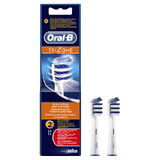 Rezervă periuța de dinți electrică Braun Trizone, 2 bucăți, Oral-B