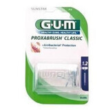 Rezerve Gum Proxabrush Classic 1.2, 8 bucăți, Sunstar Gum