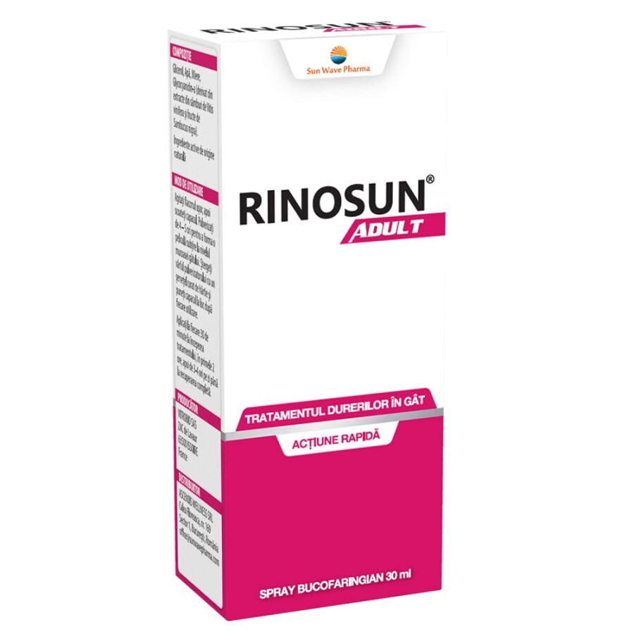 Rinosun Adult Spray, 30 ml, Sun Wave Pharma