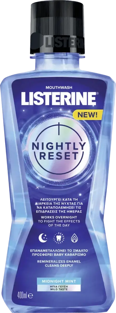 Apă de gură Nightly Reset, 400 ml, Listerine