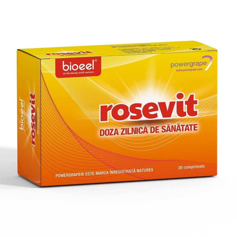 Rosevit, 30 drajeuri, Bioeel