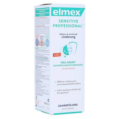 Apă de gură Sensitive Professional Pro-Argin, 400 ml, Elmex Frumusete si ingrijire